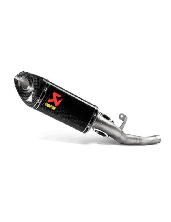Akrapovic Carbon Slip-On Auspuff für Triumph Street Triple - 1