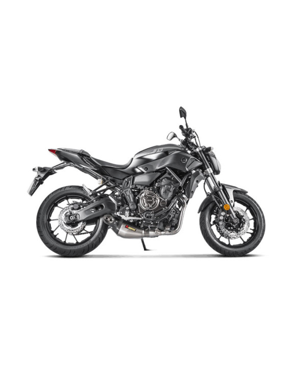 Akrapovic Titan Racing Auspuff für Yamaha MT07 - 2
