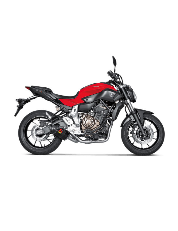 Kit complet de course en carbone Akrapovic pour MT-07 - 2