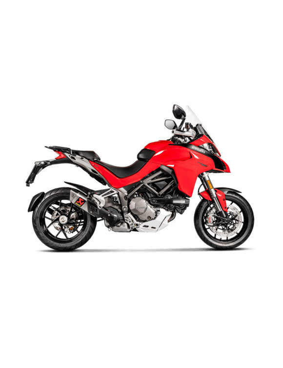Escape deslizante de titanio CE Akrapovic Racing para Ducati Multistrada 1260 - 2 Escape deslizante de titanio CE Akrapovic Racing para Ducati Multistrada 1260 - 2