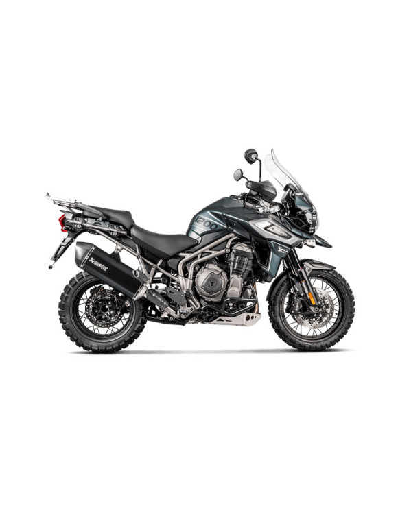 Akrapovic Titan-Slip-On-Auspuff für Triumph Tiger 1200 XC/XR - 2