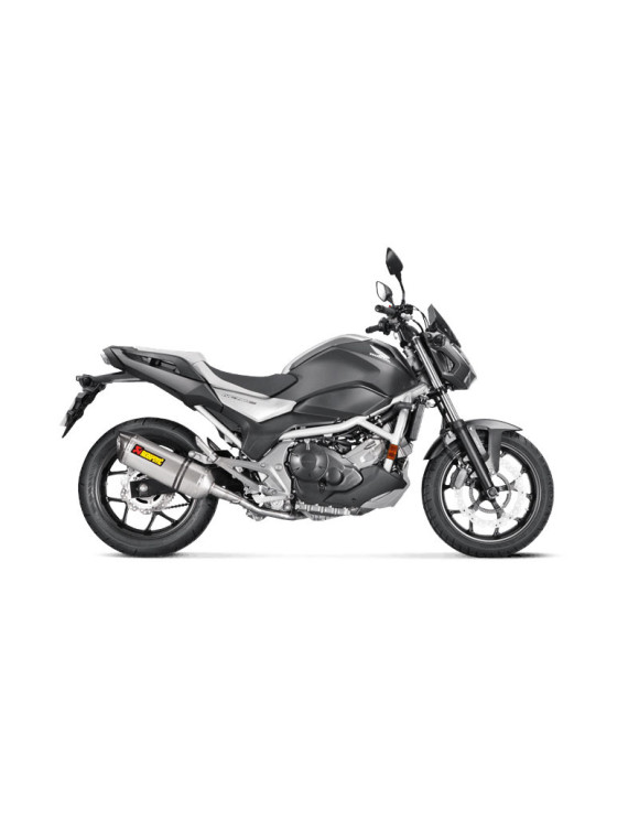 Akrapovic CE Titan-Slip-On-Auspuff für Honda NC750 S - 2 Akrapovic CE Titan-Slip-On-Auspuff für Honda NC750 S - 2