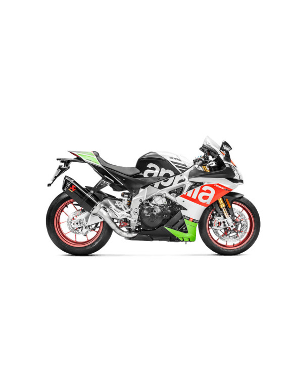 Échappement Akrapovic Titanium S-A10E8-RC pour Aprilia Tuono V4/RSV 4 - 2