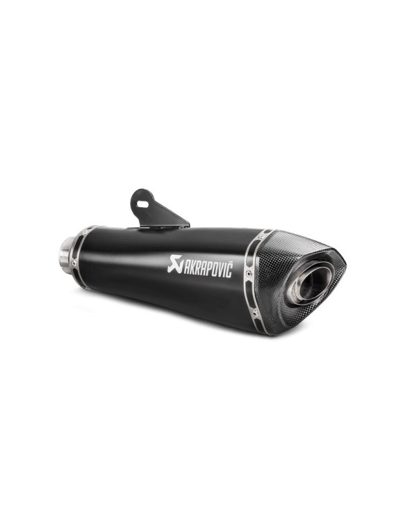 Scarico Slip On Akrapovic in Titanio CE Nero per BMW RnineT - 1
