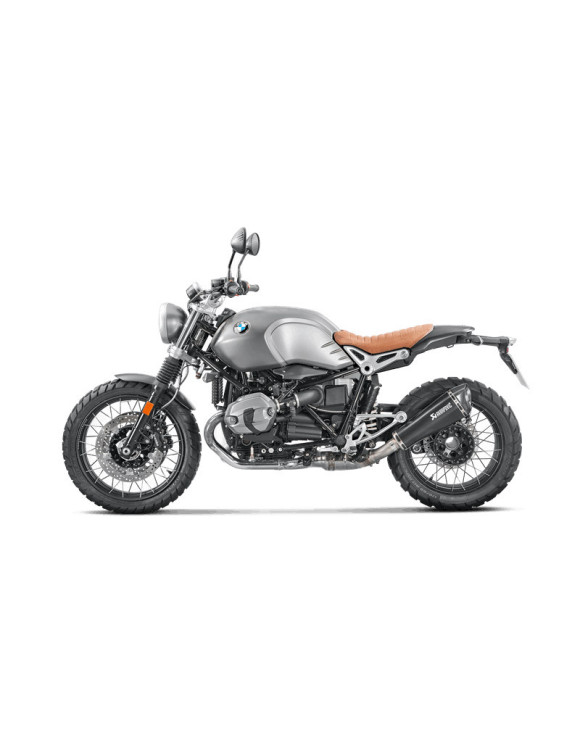 Akrapovic CE Black Titanium Slip-On Exhaust for BMW RnineT - 2
