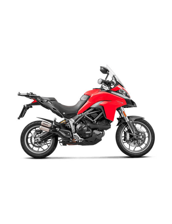 Scarico Slip On Akrapovic in Titanio CE per Ducati Multistrada 950 - 2