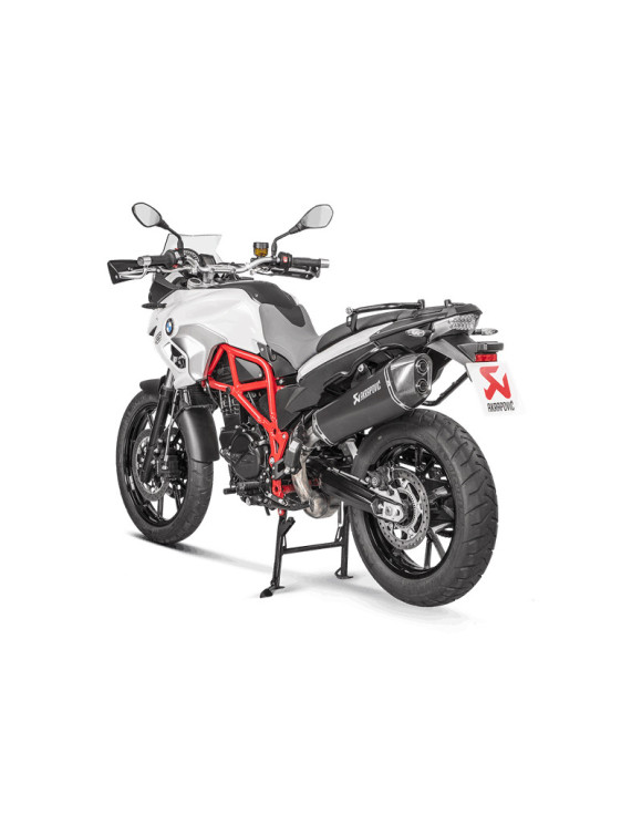 Escape de titanio S-B8SO6-HZAABL de Akrapovic para F700GS/F800GS/F800GS Adv de Akrapovic - 2