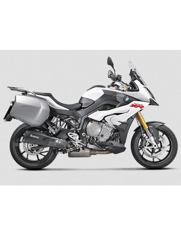 Akrapovic Homologated Black Titanium Slip-On Exhaust for S1000XR 2015 - 2 Akrapovic Homologated Black Titanium Slip-On Exhaust for S1000XR 2015 - 2