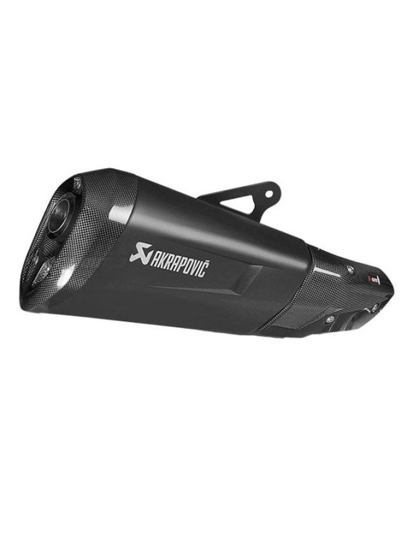 Scarico Slip On Akrapovic in Euro 4 Titanio Nero per BMW S1000XR - 1