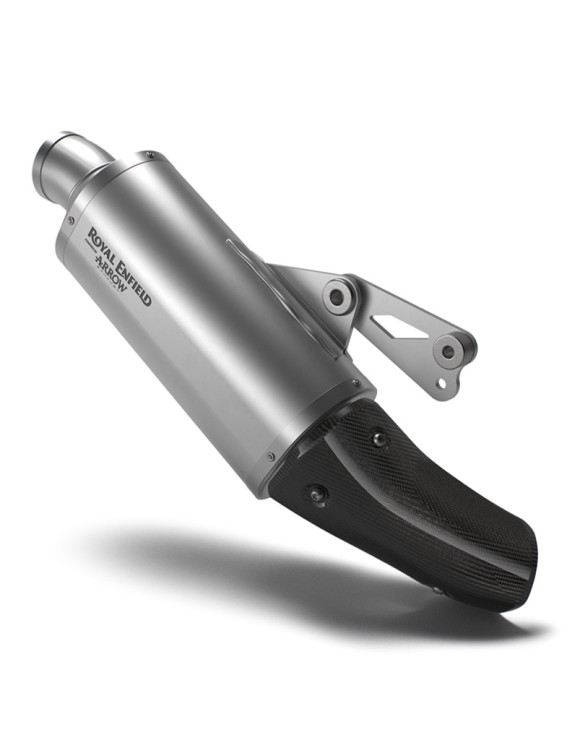 Silenziatore Rally, Silver by Arrow - Royal Enfield Himalayan MY24 / KXA00408 - 1