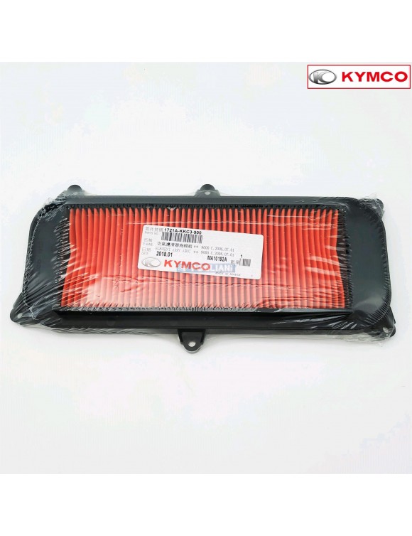 Elemento filtro aria originale Kymco 00162475 per Dink, grand Dink, Xciting - 1