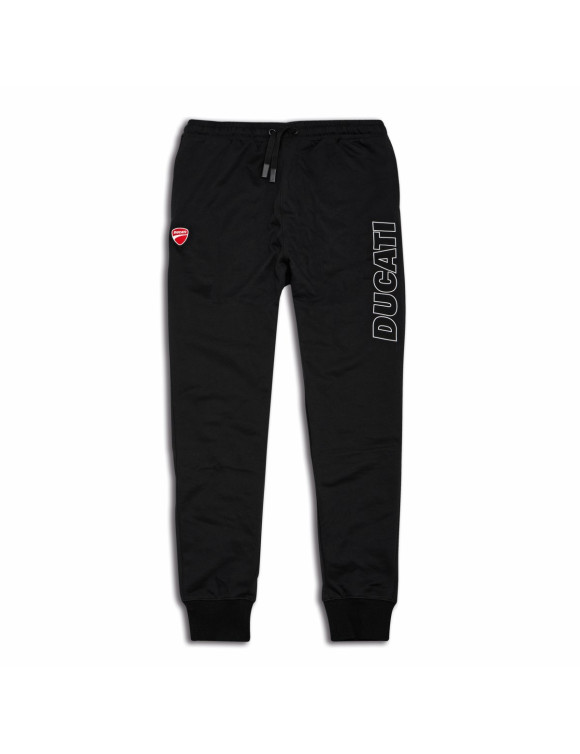 Original Ducati Logo Tracksuit Pants Black 98771210