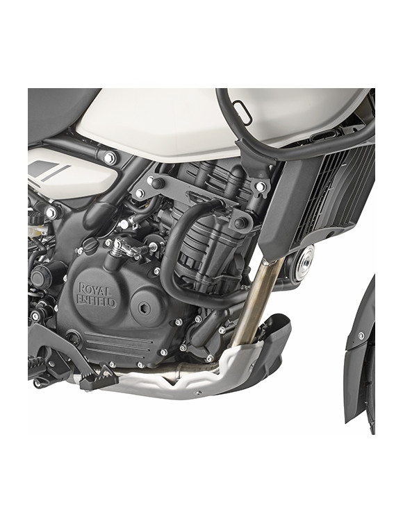 Black Tubular Crash Bar Kit, Givi TN9059 for Royal Enfield Himalayan 450 MY24 / Guerrilla 450 - 1 Black Tubular Crash Bar Kit, Givi TN9059 for Royal Enfield Himalayan 450 MY24 / Guerrilla 450 - 1