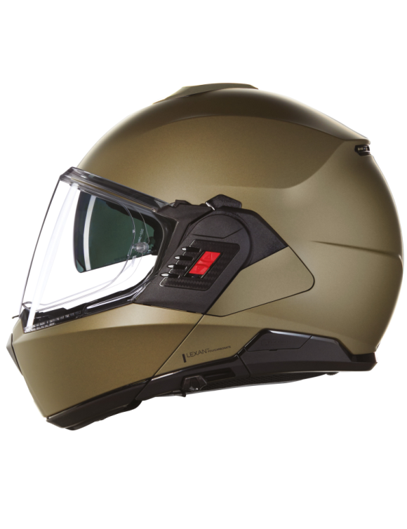 Casco modular de moto Nolan N120-1 Classic Nobile 315 ocre mate N1F000735315 - 1