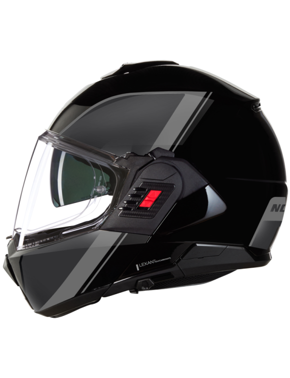 Nolan N120-1 Modular Motorcycle Helmet Special Paint 341 Black Glossy N1F000730341