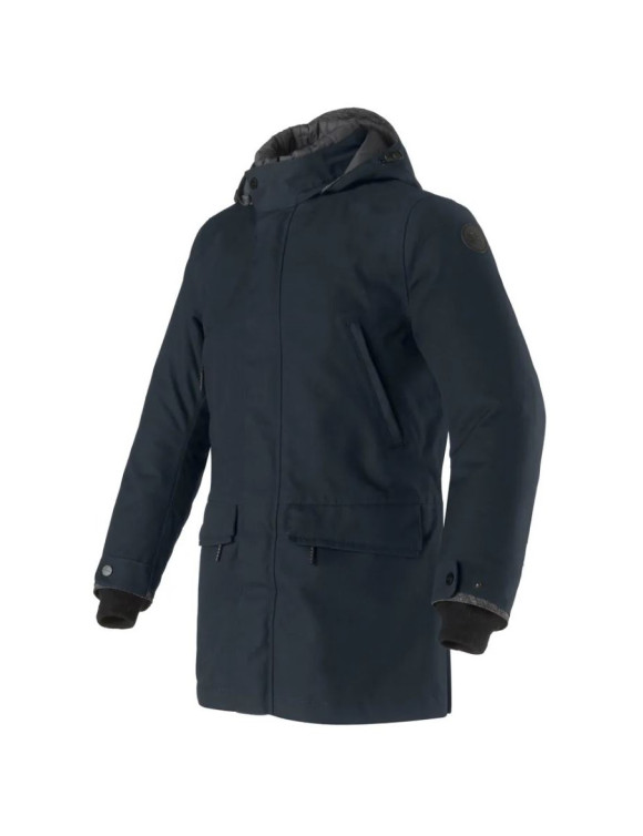 Clover Manhattan WP Blaue Winter-Motorradjacke für Herren 17011-B - 1