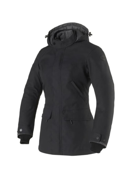 Chaqueta Moto Invierno Mujer Clover Manhattan WP Lady Negra 17012-N - 1 Chaqueta Moto Invierno Mujer Clover Manhattan WP Lady Negra 17012-N - 1