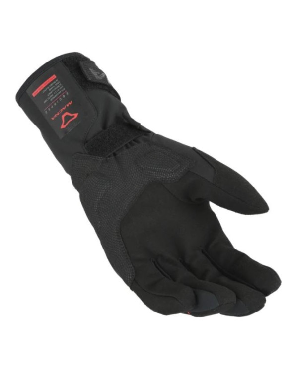 Guantes de moto de invierno para hombre Adventure Macna Tyrian negro/rojo 1906322-101 - 2