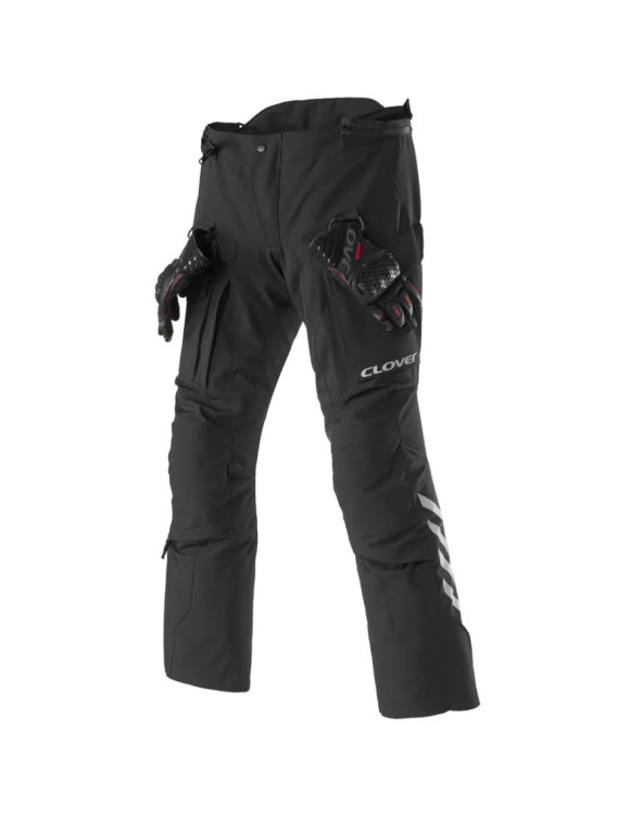 Pantaloni Moto da Donna Invernali Touring Clover Scout-4 WP Lady Black 13002-N/N - 1