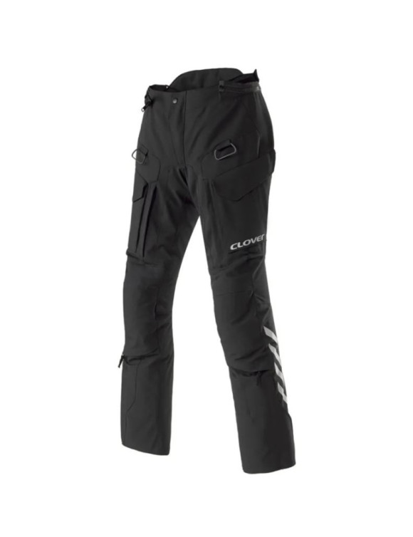 Pantaloni Moto da Donna Invernali Touring Clover Scout-4 WP Lady Black 13002-N/N - 2