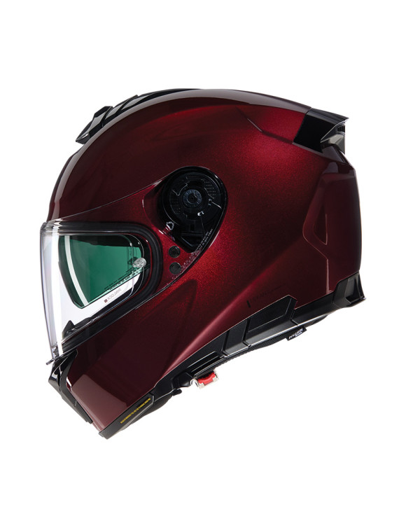 Nolan N80.8 Classico Nobile 321 Full Face Motorcycle Helmet Red Glossy N88000735321