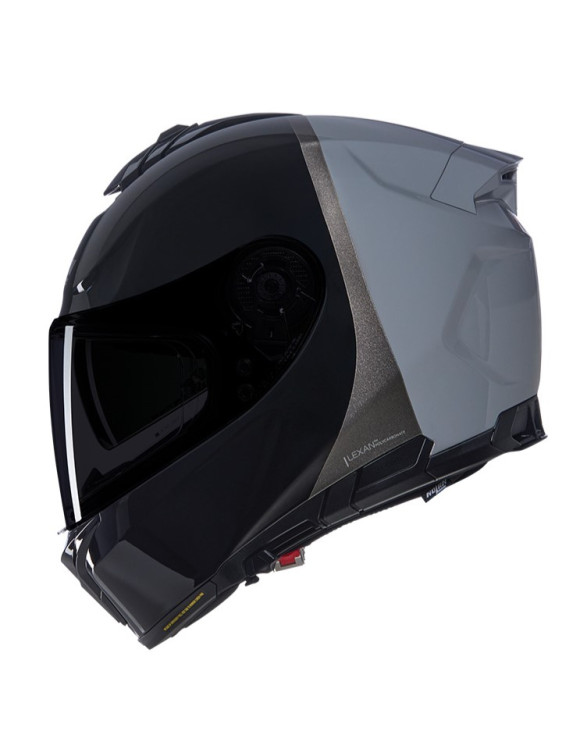 Nolan N80-8 Special Paint 343 Gloss Black/Grey Full Face Motorcycle Helmet - 2 Nolan N80-8 Special Paint 343 Gloss Black/Grey Full Face Motorcycle Helmet - 2