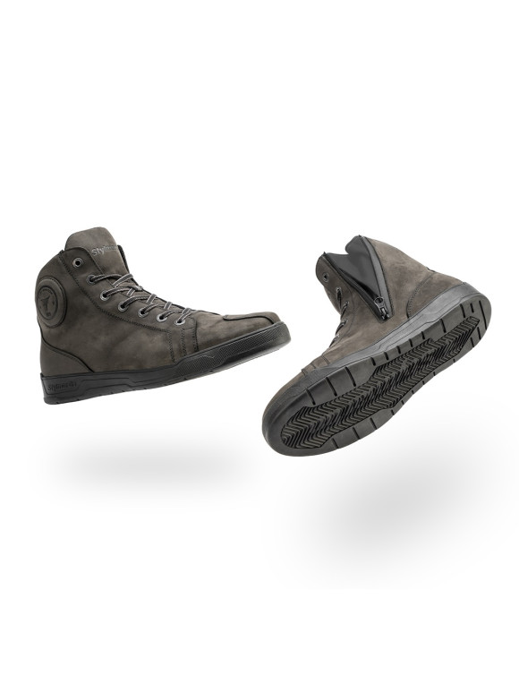 Zapatillas de moto Stylmartin Tank WP Ash hombre TANKWPASH - 4