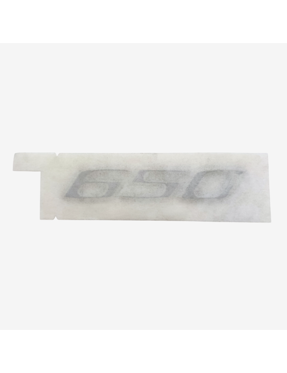 Original "650" Side Sticker Emblem, Suzuki Burgman 650 (68131-10GA0-000) - 2 Original "650" Side Sticker Emblem, Suzuki Burgman 650 (68131-10GA0-000) - 2
