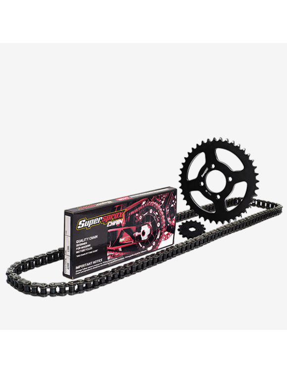 Kit Catena Corona e Pignone S-AC 14-46-428-122-C per Brixton 125cc Cromwell/Haycroft/Sunray/Rayburn/Felsberg - 2