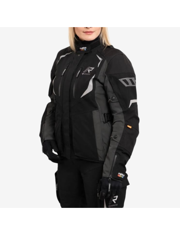 Chaqueta de Moto Mujer Adventure Rukka Venturina Negro 770236731R929 - 2