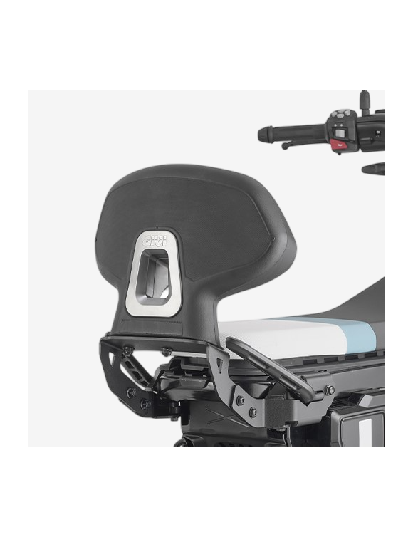 Passagier Rückenstütz-Kit, Givi TB5147A für BMW CE 02 - 2 Passagier Rückenstütz-Kit, Givi TB5147A für BMW CE 02 - 2