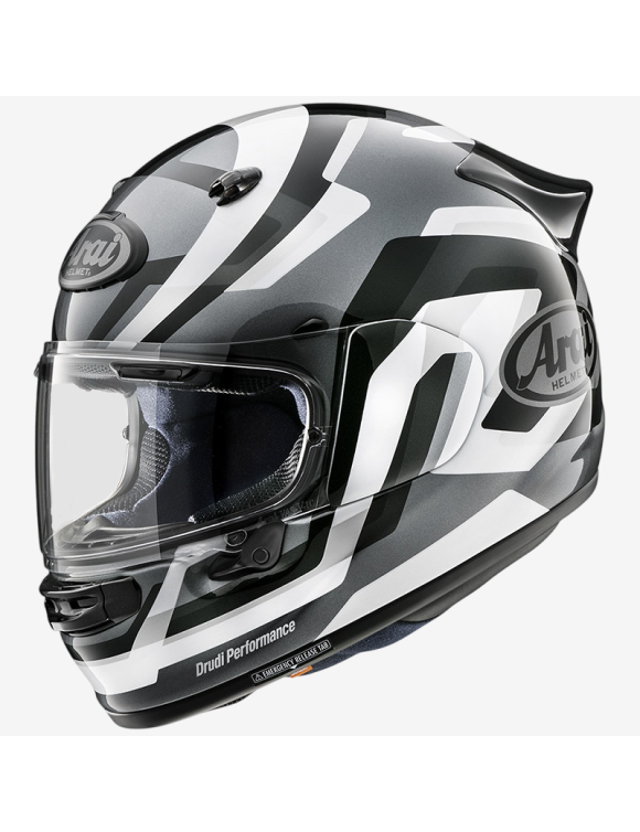 Helmet Full-Face Motorcycle Helmet Arai Quantic Snake White Glossy AR3115SW