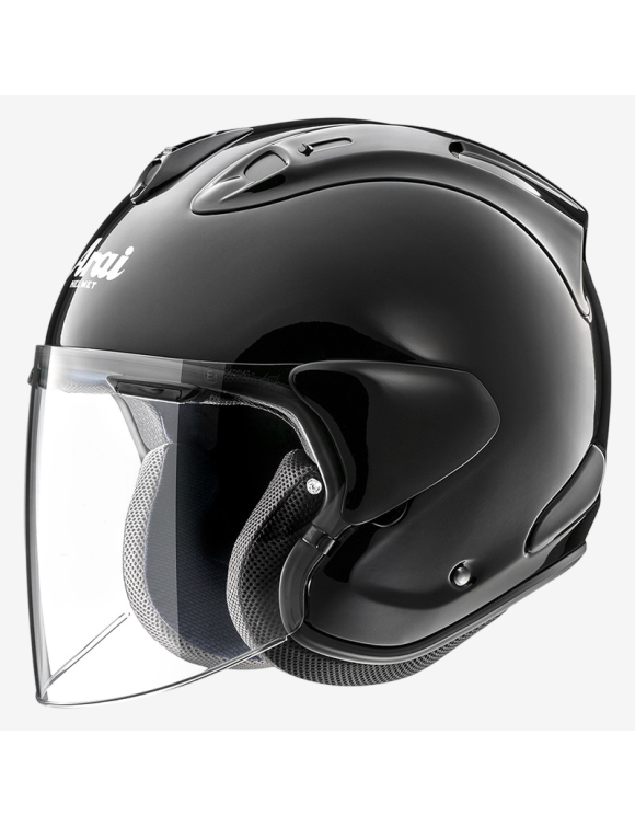 Arai SZ-R EVO Diamond Black Glossy Jet Motorcycle Helmet AR3545DB