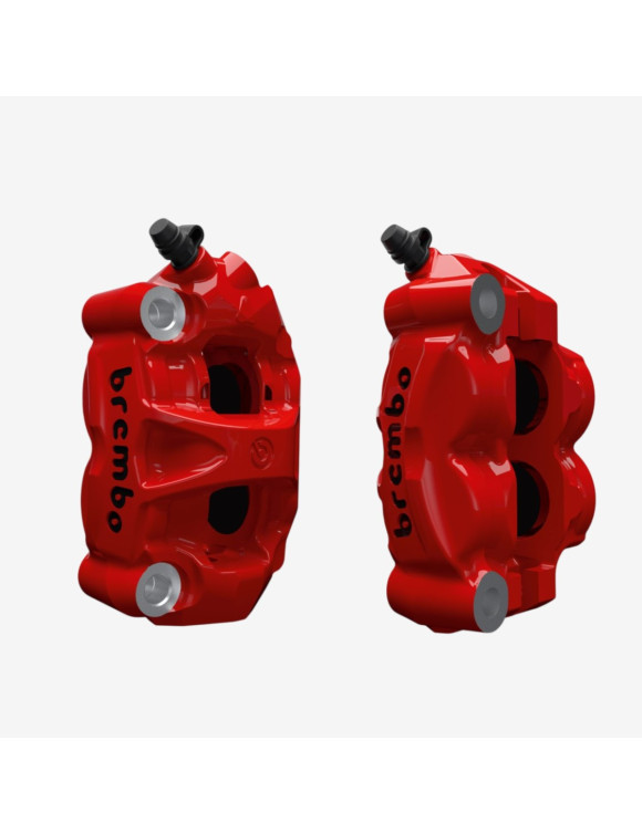 Pinzas de Freno Delanteras Rojas Ducati, 96180951AA, Streetfighter/Panigale V2/Hypermotard V2 - 1