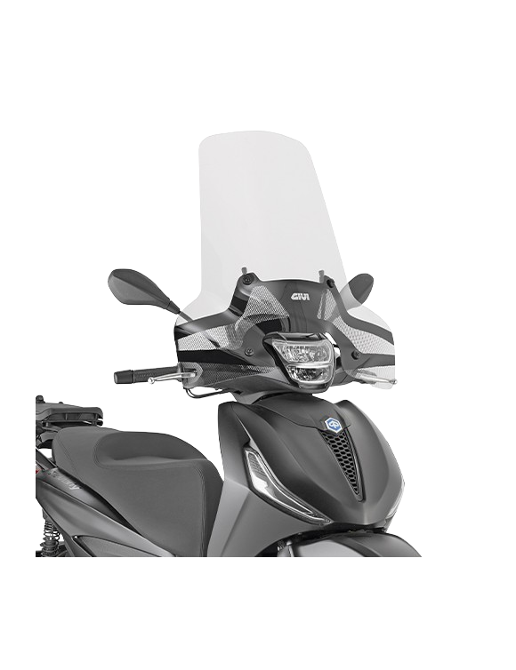 Parabrezza Trasparente Givi 5621A per PIAGGIO Beverly 300-400 HPE - 1