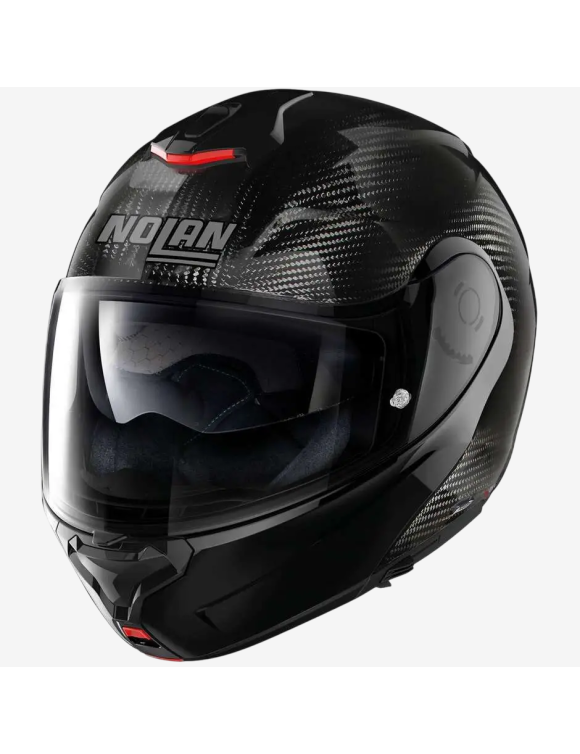 Casco de moto modular Nolan X-1005 Ultra Carbon Dyad N-Com 101 brillante U15000508101 - 1