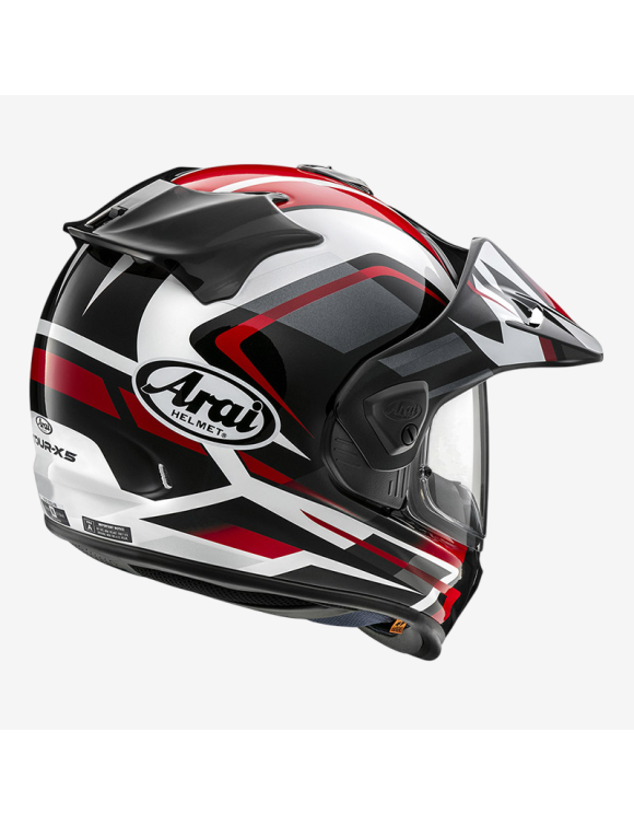 Casque Moto Intégral Arai Tour-X 5 Discovery Rouge Brillant AR3285DR - 2