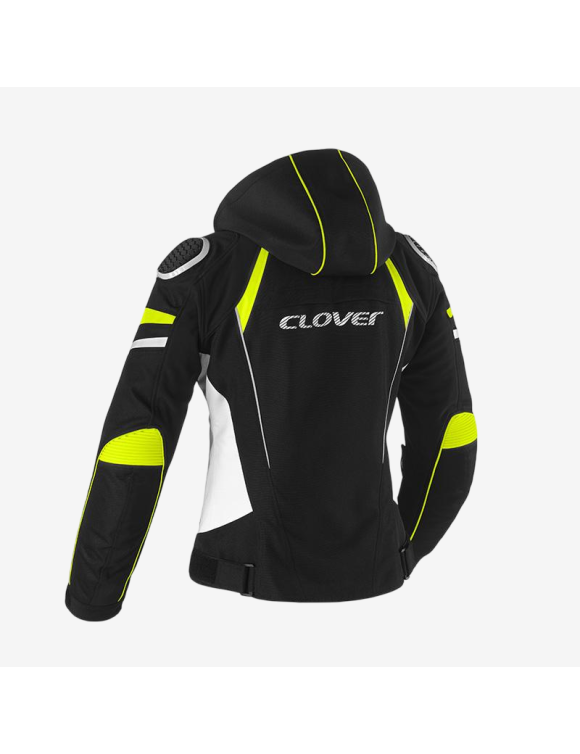 Veste Moto Femme Sport Hiver Clover Rainblade-3 WP Lady Noir/Jaune 17006-N/G - 2 Veste Moto Femme Sport Hiver Clover Rainblade-3 WP Lady Noir/Jaune 17006-N/G - 2