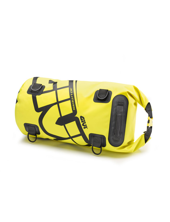 30L Roll Bag for Seat/Luggage Rack, Fluo Yellow - Givi EA114FL - 1