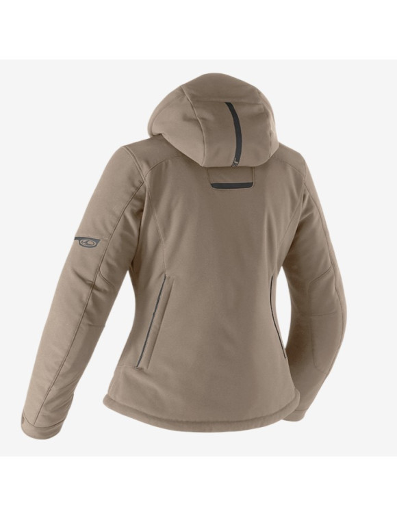 Winter Women's Motorcycle Jacket Clover Rambla WP Lady Sand 17010-SAND - 2