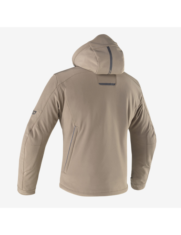 Giacca Moto da Uomo Invernale Clover Rambla WP Sand 17009-SAND - 2