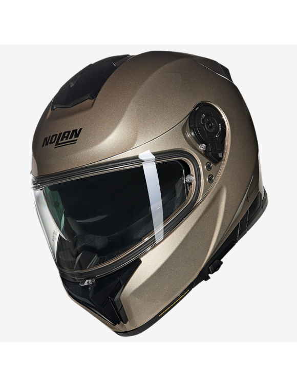 Nolan N80-8 Classico Nobile 316 Gloss Brown Full Face Motorcycle Helmet - 1