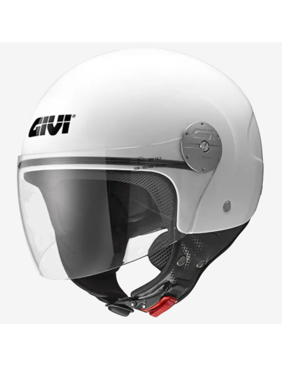 Givi 10.7 EVO Glossy White Jet Helmet H107SB910