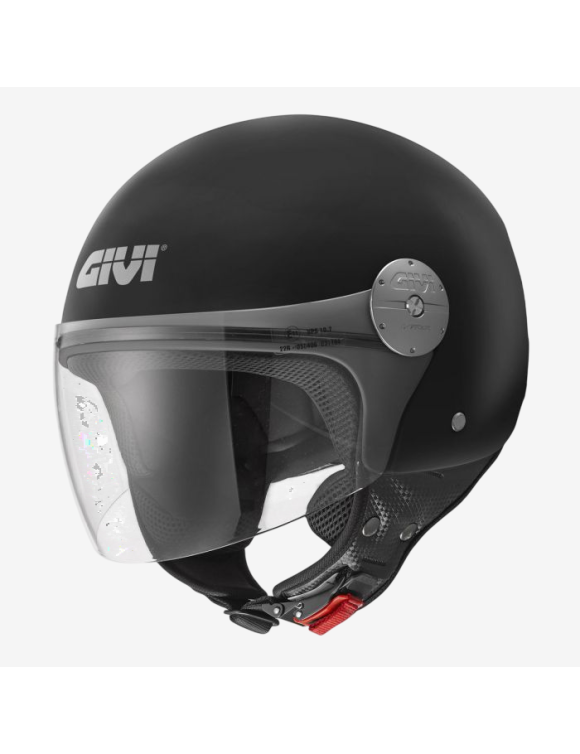 Givi 10.7 EVO Matte Black Jet Helmet H107SN900