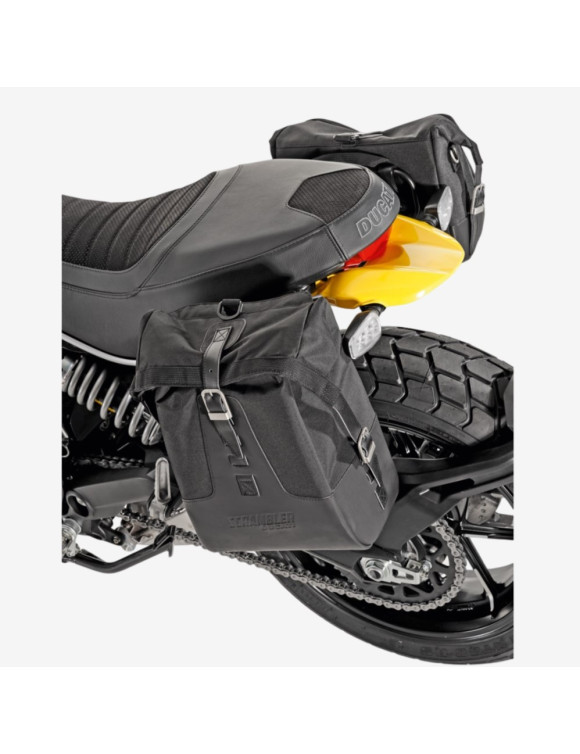 Borse Laterali Classic Nere,96780761C, Ducati Scrambler - 3