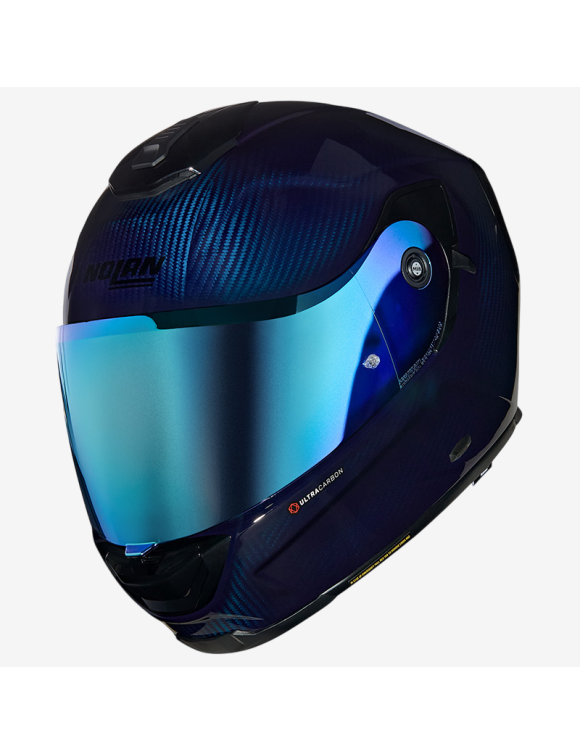 Casco Moto Integrale Nolan X-903 Ultra Carbon Liquido 328 Blue Lucido X9U000845328 - 2