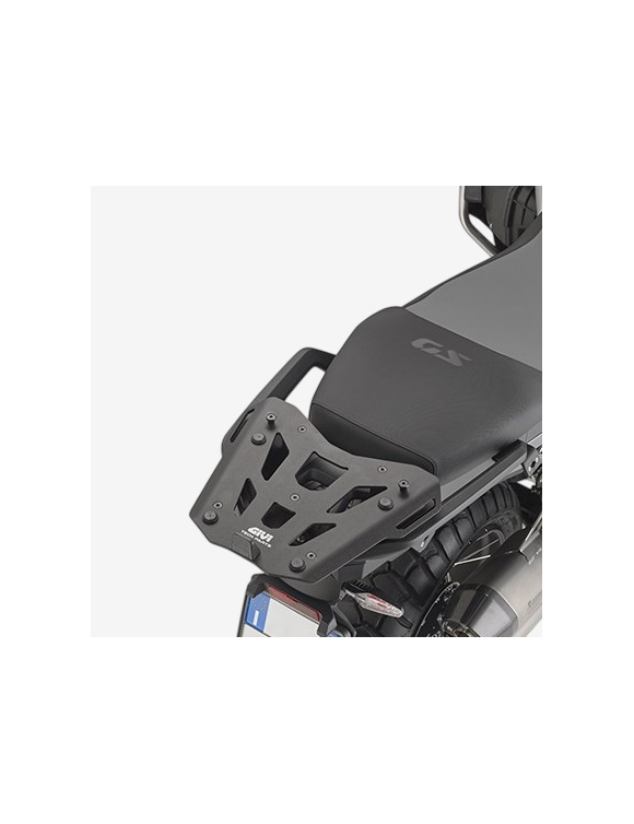 Kit de Fijación con Placa de Aluminio Negra, Givi SRA5146 para Baúles Monokey, BMW R 1300 GS Adventure - 1