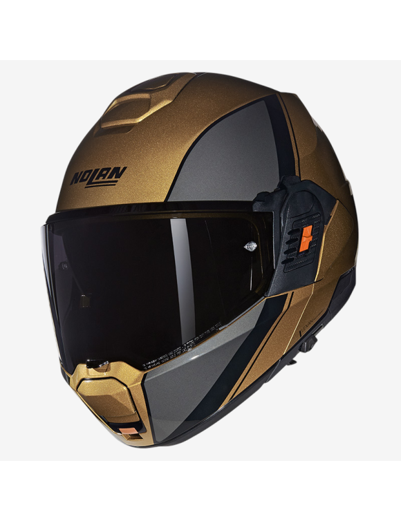 Casco Moto Modulare Nolan N120-1 Verniciatura Speciale 342 Bronze/Black Lucido N1F000730342 - 2