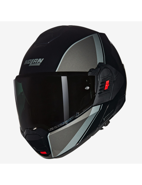Nolan N120-1 Modularer Motorradhelm, Sonderlackierung 341 Glossy Black N1F000730341 - 2