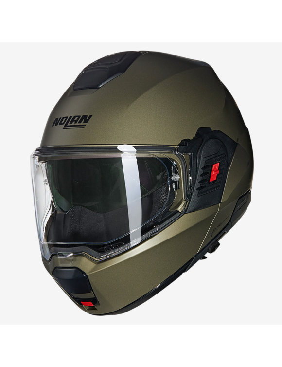 Casco modular de moto Nolan N120-1 Classic Nobile 315 ocre mate N1F000735315 - 2